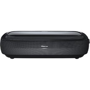 Hisense 100L9G 4K UHD Tri-Laser Ultra Short Throw Projector - 3000 Lumens Android TV HDR10 Dolby Atmos 40W Audio, Built-in Alexa & Google Assistant, Laser TV for Home Theater - Projector Only