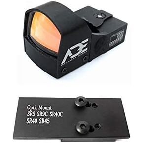 Ade Advanced Optics Motion Awake RD3-009 Red Dot Reflex Sight for Ruger SR9,SR9C,SR40C,SR40,SR45 Pistol