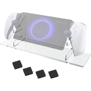 Display Stand for PS5 Portal, Made Acrylic, with Anti-Slip Pad and Protective Film, Customized for Sony PS5 Portal