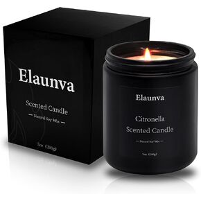 Eucalyptus Scented Candle,7oz(200g),Natural Soy Wax,Aromatherapy Candles,Home Decorations,Romantic Present,Stress Relief and Relax Gift for Men and Women(7oz(200g), Eucalyptus)