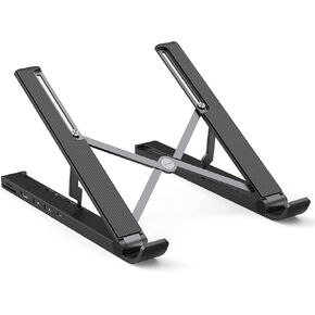 UGREEN USB C Laptop Docking Station, 4 Levels Adjustable Foldable Portable Desktop Stand with USB C 4K HDMI TF/SD 2 USB 3.0 Ports Compatible with Macbooks, HP, Dell, Acer, Asus, Lenovo and More