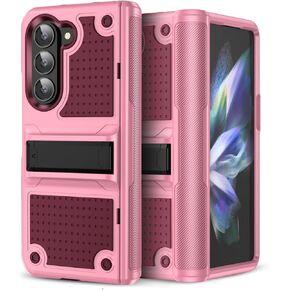 Jeylly for Samsung Galaxy Z Flip 4 Case with Screen Protector, Wireless Charging Military Grade Phone Case Shockproof Protection Anti Scratch Cover for Samsung Galaxy Z Flip 4 5G (2022), Black