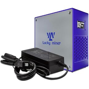 Lucky Miner LV07 Bitcoins Miner 1000GH/S 2.4GWifi SHA-256 25W Crypto Miner with BM1366 Asic Chip Low Noise BTC Miner for Home Use Support Multiple Modes and cryptocurrencies