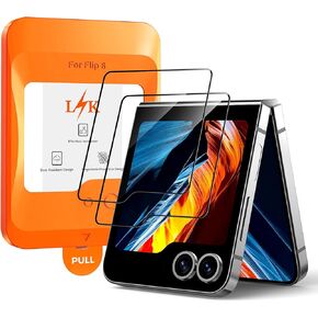 LϟK 3 in 1 for Samsung Galaxy Z Fold 6 Screen Protector, 2 Pack HD Tempered Glass Film + 1 Dust Free Installation Tool, Anti-Scratch No Dust Z Fold 6 Screen Protector