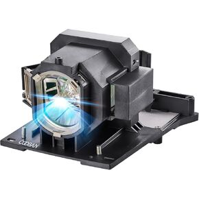 COOBAN DT01931 Replacement Projector Lamp Bulb with Housing for Hitachi CP-WU5500 CP-WU5505 CP-WU5506M CP-WX5505 CP-X5550 Projector Lamp