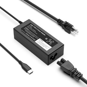 65W 45W USB C Laptop Charger Compatible with Dell and More Chromebook Charger USB Type C Power Adapter Cord,Fast Charging
