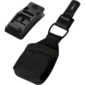 ALPAKA HUB ARIBUDS POUCH - Elastane و Pallistic NYLON 840D العلبة المتوافقة مع AirPods Pro - منظم حامل أذن مفتوح اللاسلكي مع مقطع شفط مغناطيسي ،