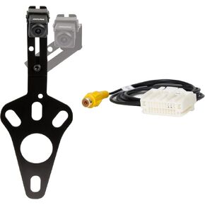 Alpine HCE-RCAM-WRA & HRN-CAMCH كاميرا إدخال إدخال متوافق مع 07-18 Wrangler JK