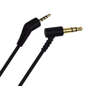 QC3.0 Replacement QC3 Headphone Extension Audio Cable Compatible with Bose QuietComfort 3 QC3 Headphones (Black)