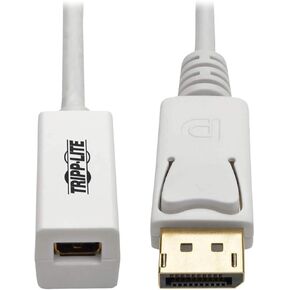Tripp Lite 6in DisplayPort to Mini DisplayPort Adapter Cable 4k x 2k M/F 6" (P134-06N-MDP)