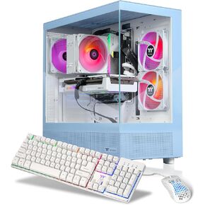 Thermaltake LCGS View i1458H-270 Gaming Desktop (Intel® Core™ i5-14400F, ToughRam 16GB DDR5 5600MT/s RGB Memory, Intel® Arc™ B580, 1TB NVMe M.2, WiFi, Windows 11) V27H-B76K-B58-LCS