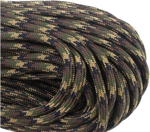 Atwood Rope MFG 550 Paracord 100 ver 7-Strand Core Nylon Parachute Cord خارج معدات البقاء على قيد الحياة في الولايات المتحدة الأمريكية | الحبل ، الأساور ، اللفائف ، سلسلة المفاتيح (جامايكي لي مجنون) in Kuwait