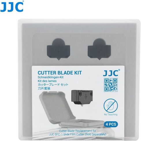 4 Pcs Replacement Cutter Blade Kit for JJC 35MM Film & 120 Slide Film Cutter Trimmer, Smooth and Easy Cuts（4 Pack Blades Replacement Only in Saudi Arabia