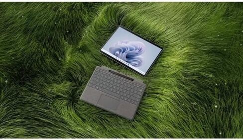 Microsoft Surface Pro 9 Tablet, i7-1265U, 16GB RAM, 512GB SSD, 13" Touchscreen, Windows 11 Pro, Bundled with Black Signature Keyboard, Slim Pen 2, USB-C HUB and 1 YR CPS Ext. Warranty (Platinum) in Saudi Arabia