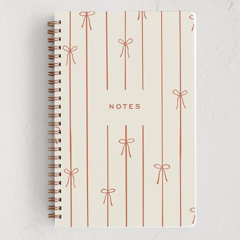 Minted Find Your Own Way Notebook, Writing Journal for Notes & Journaling, Durable Acrylic Free Cover, Abstract Modern Art Design, Spiral Bound Journal Notebook with 80 Lined Pages, 5.5" x 8.5" in Kuwait