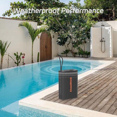Bluetooth Speaker, Portable Wireless, IPX5 Waterproof, Bluetooth 5, RGB Color Lights, Loud Stereo Sound, Bass, TWS Pairing, for Party, Home, Outdoor, Traveling in Kuwait