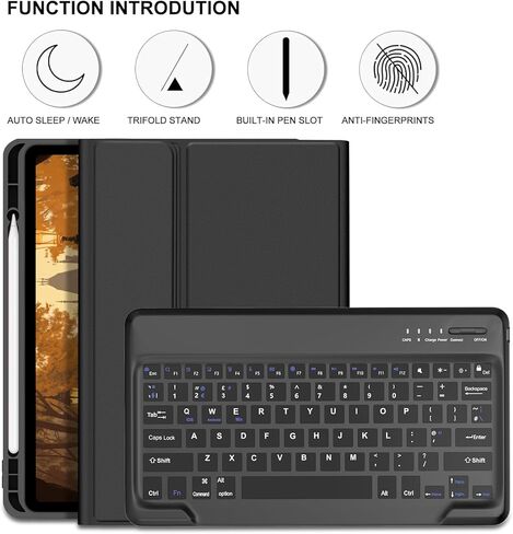 Iveoppe للوحة المفاتيح Redmi Pad Pro مع حالة من Xiaomi Redmi Pad Pro 12.1 بوصة 2024/Xiaomi Poco Pad 12.1 in Kuwait