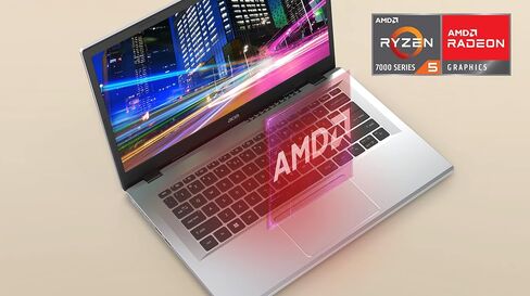 acer Aspire Go 15 AI Ready Laptop, 15.6" FHD (1920 x 1080) IPS Display, AMD Ryzen 7 5825U, AMD Radeon Graphics, 16GB DDR4, 512GB PCIe Gen4 SSD, Wi-Fi 6, Windows 11 Home, AG15-42P-R3NB in Saudi Arabia