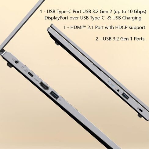 acer Aspire Go 15 AI Ready Laptop, 15.6" FHD (1920 x 1080) IPS Display, AMD Ryzen 7 5825U, AMD Radeon Graphics, 16GB DDR4, 512GB PCIe Gen4 SSD, Wi-Fi 6, Windows 11 Home, AG15-42P-R3NB in Saudi Arabia