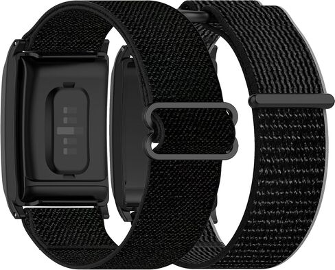 Ruentech 2Pack نطاقات مرنة متوافقة مع Whoop 4.0 Band ، وأشرطة النايلون القابلة للتعديل معصم معصم للياقة التعقب Whoop 4.0 in Kuwait