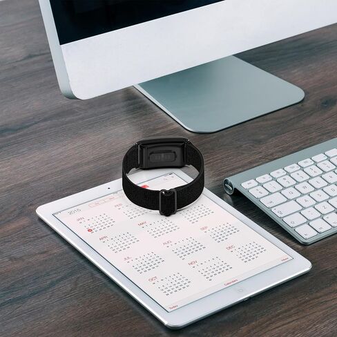 Ruentech 2Pack نطاقات مرنة متوافقة مع Whoop 4.0 Band ، وأشرطة النايلون القابلة للتعديل معصم معصم للياقة التعقب Whoop 4.0 in Kuwait