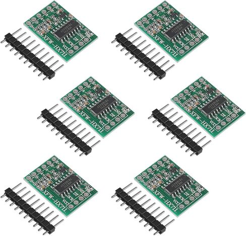 8PCS HX711 Load Cell Amplifier Weighing Sensors Converter Modules HX711 Load Cell Amplifier Breakout Weight Sensors for Arduino(with Cable) in Saudi Arabia