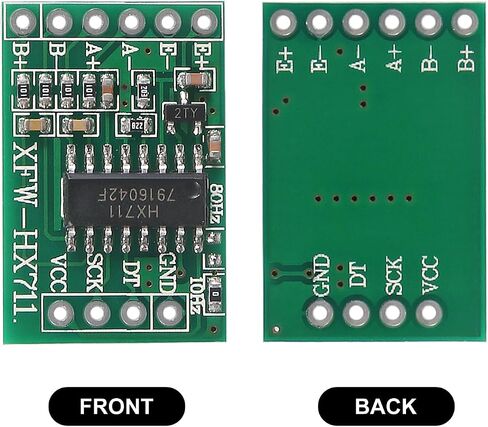 8PCS HX711 Load Cell Amplifier Weighing Sensors Converter Modules HX711 Load Cell Amplifier Breakout Weight Sensors for Arduino(with Cable) in Saudi Arabia