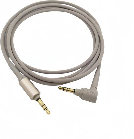 WH1000XM3 استبدال كبل سماعة الرأس AUX WH1000XM سلك الصوت متوافق مع Sony WH-1000XM4 WH-1000XM5 MDR-100ABN WH-H900N WH-CH700N MDR-XB950B MDR-1000X MDR-1A HEADSENTS (أسود) in Kuwait