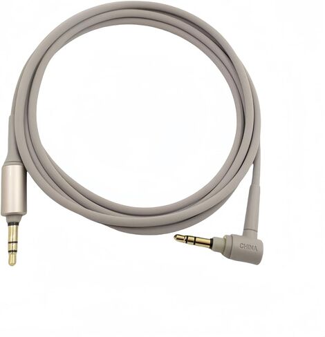 WH1000XM3 استبدال كبل سماعة الرأس AUX WH1000XM سلك الصوت متوافق مع Sony WH-1000XM4 WH-1000XM5 MDR-100ABN WH-H900N WH-CH700N MDR-XB950B MDR-1000X MDR-1A HEADSENTS (أسود) in Kuwait