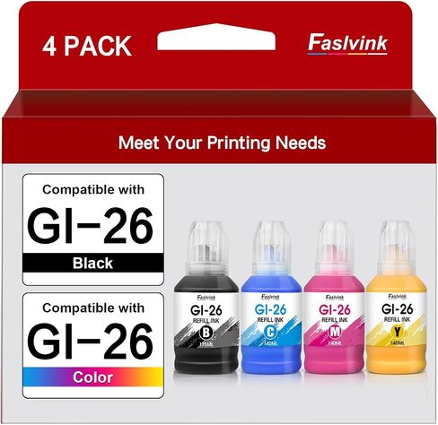 GI-21 Black Ink Bottle G3270 G3260 Black Ink Refills Compatible for Canon GI-21 GI21 Ink, Work for Canon MegaTank G3270 G3260 G3290 G3262 G4280 G4270 G2260 G1220 G1230 G2270 Printer in Saudi Arabia