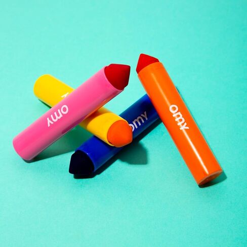 Omy Signature Neon Dual Tipped Felt Markers, Vibrant Colors, Dual Ended One Thick and One Thin, Neon (Box of 9) in Saudi Arabia