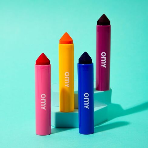 Omy Signature Neon Dual Tipped Felt Markers, Vibrant Colors, Dual Ended One Thick and One Thin, Neon (Box of 9) in Saudi Arabia