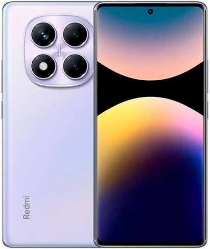 Xiaomi Redmi Note 14 Pro 4G LTE (for Tmobile Mint Tello & Global) (256GB + 8GB) 6.67" 120Hz 200MP AI Camera Model 24116RACCG Unlocked Dual Sim (Aurora Purple) in Saudi Arabia
