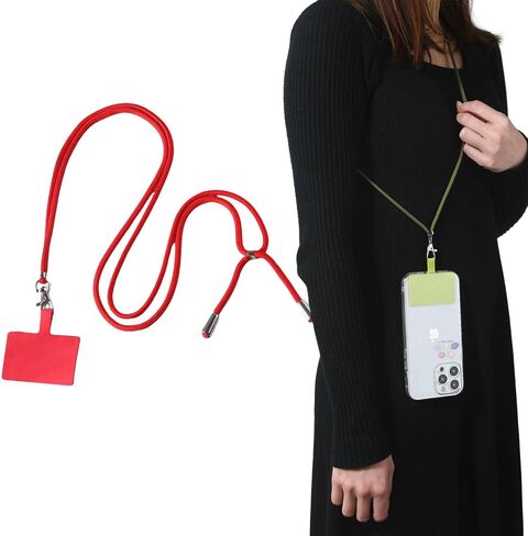 Phone Lanyard Adjustable Neck Strap phone strap Universal Cell Phone Lanyards crossbody neck lanyard for women men in Saudi Arabia