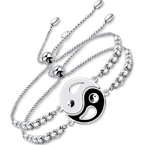 Yin Yang Bracelets Best Friend Couple Matching Bracelets Best Friend BFF Friendship Bracelet Couple Matching Yin Yang Jewelry