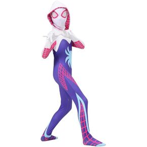 YOULIT Superhero Costume for Kids, Bodysuit Jumpsuit Mask 3D Style Halloween Costumes Cosplay Suit in Saudi Arabia