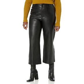 PAIGE Men's Anessa High Rise Wide Leg Patch Pockets in Black
