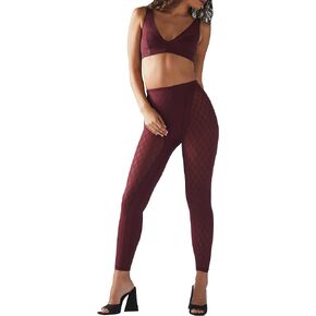 Savage X Women's Peak Performance High-Waist Mesh Legging