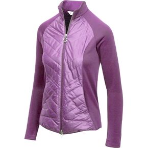 Greg Norman Women's Chevron Quilted Cire Jacket