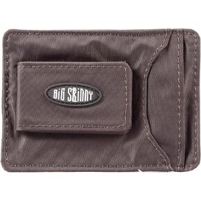 Big Skinny Men's Magnetic Money Clip Slim Wallet, Holds Up to 12 Cards