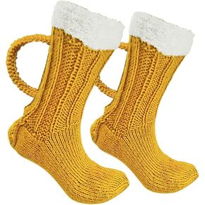 1 pcs 1/2pairs Warm Cartoon 3D Beer Shape Socks