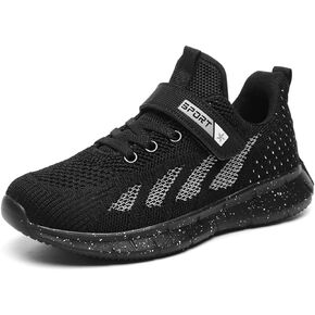 Kids Shoes Breathable Mesh Sneakers Ultra Lightweight Running Tennis Shoes Sport Athletic Fitness & Cross-Training Shoes for Little/Big Kid