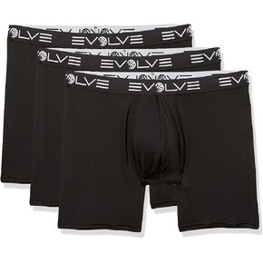 Evolve Men's Sport Mesh 3 Pack 6'' Boxer Brief