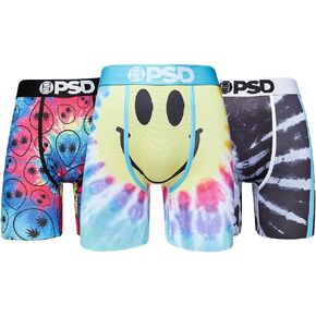 PSD Men's Spiraling 3-Pack Boxer Briefs, Multi, XL in Saudi Arabia