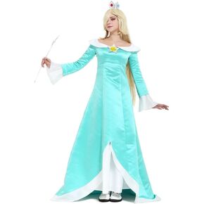 miccostumes Women's Anime Costume Dress including Crown Wand and Earings for Princess Cosplay