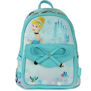 KBNL Princess - Cinderella 11'' Vegan Leather Mini Backpack - A21727, Multicoloured, Medium