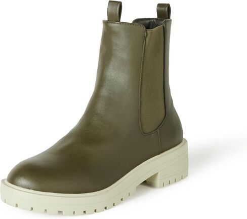 The Drop Women's Saviah Chunky Sole Pull-On Chelsea Boot in Saudi Arabia