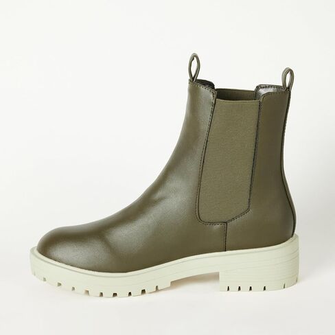 The Drop Women's Saviah Chunky Sole Pull-On Chelsea Boot in Saudi Arabia