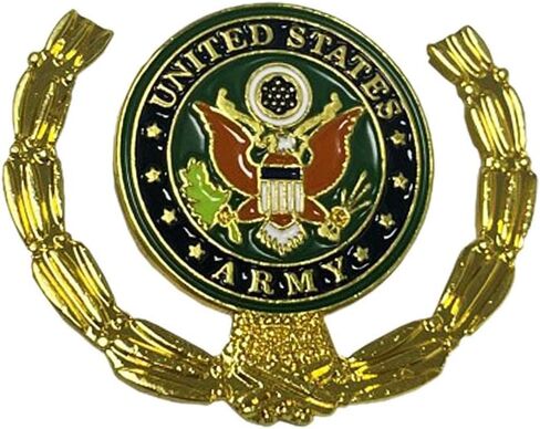U.S. Army Officially Licensed Wreath Hat/Lapel Pin in Saudi Arabia