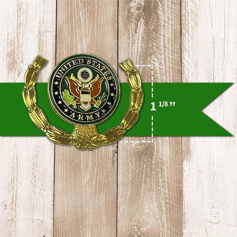 U.S. Army Officially Licensed Wreath Hat/Lapel Pin in Saudi Arabia